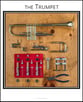 Trumpet Anatomy Chart 8x12 Instrument Poster P.O.D.